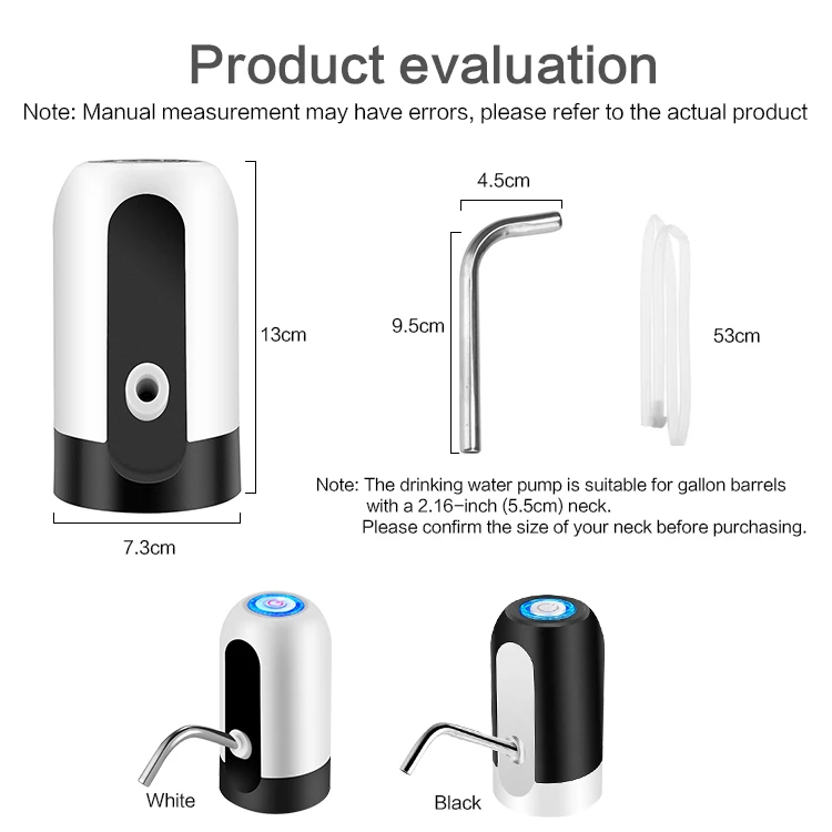 Dispensador de Agua Portátil Recargable