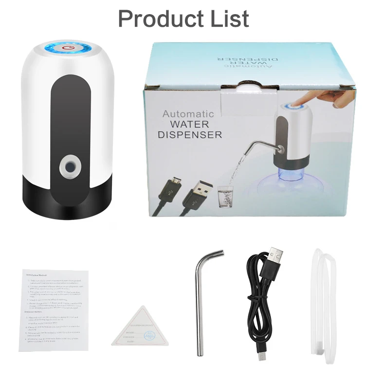 Dispensador de Agua Portátil Recargable